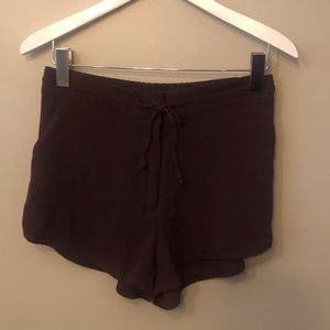 Burgundy H&M Shorts